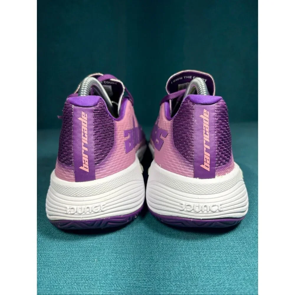 Adidas Barricade Tennis Shoes Purple Pink GZ0692 Women’s Size 8 EU 40